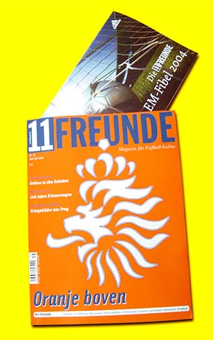 Juni/Juli-Ausgabe 11 Freunde