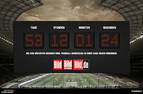 BILD Bundesliga-Portal-Countdown