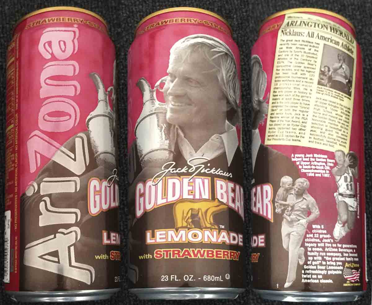 Jack Nicklaus Erbeer-Limonade