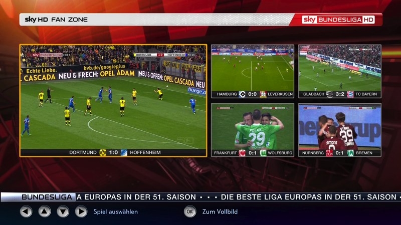 Screenshot SKY HD Fan Zone